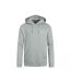 Mens hugo branded hoodie grey marl Weird Fish-1