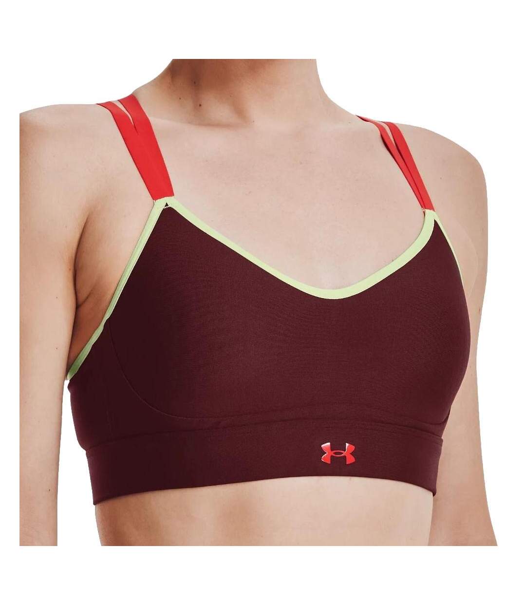 Brassière Rouge Femme Under Armour Infinity - M-1