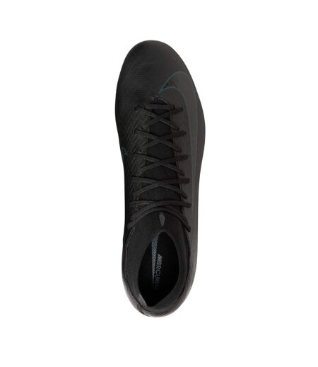 Mens Mercurial Superfly 10 Soft Ground Football Boots Black Green Nike