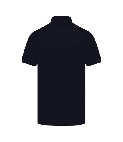 Henbury Mens Short Sleeved 65/35 Pique Polo Shirt (Navy) - UTRW625