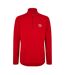 Mens Club Essential Quarter Zip Regular Sweatshirt Vermillion Umbro-1