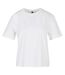 T-shirt Basic Femme Blanc Build Your Brand-1