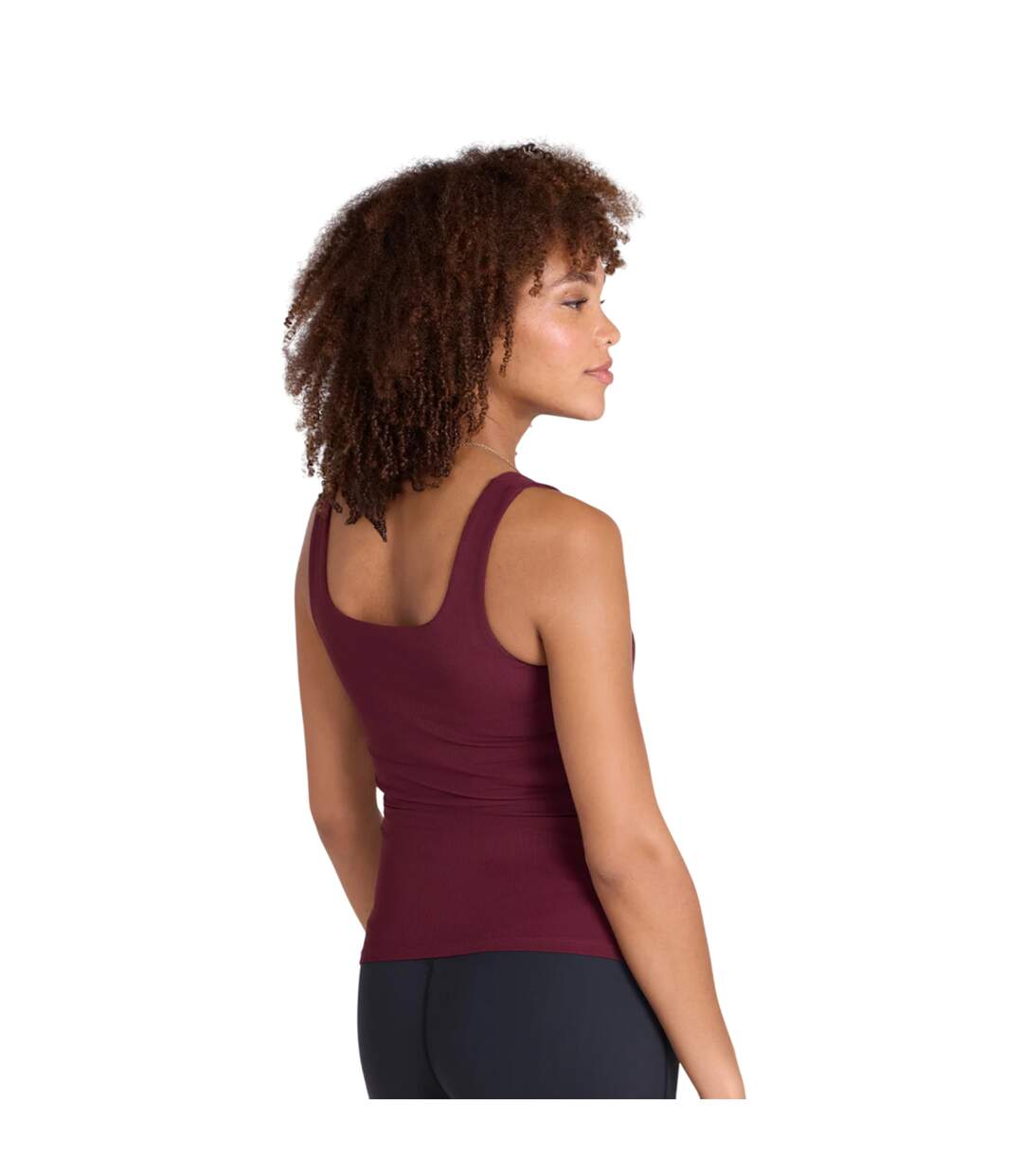 Débardeur Active Femme Bordeaux Animal-3
