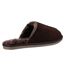 Mens coady suede slippers brown Hush Puppies