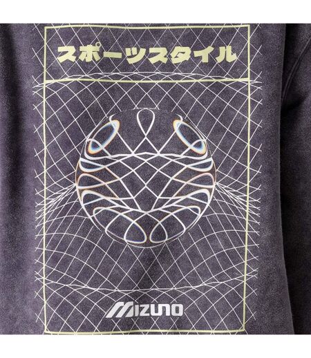 Sweat À Capuche Sportstyle Adulte Violet Mizuno