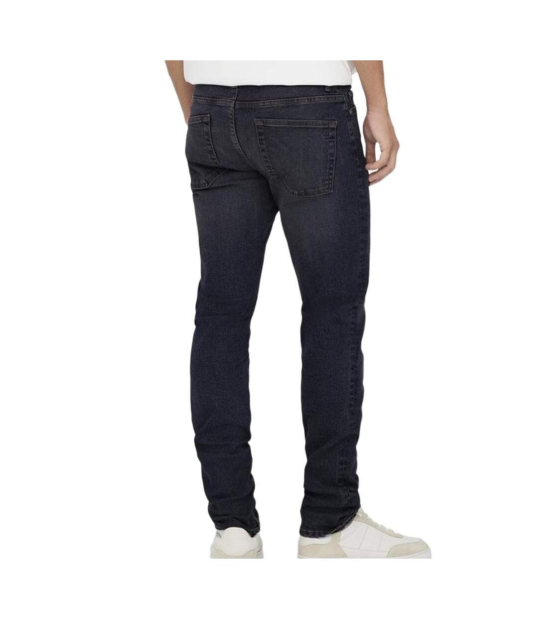 Jean slim noir homme only & sons loom-2