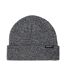 Ensemble Bonnet Et Gants Motif/style Logo Homme Taille Unique Gris Noir Minoti-2