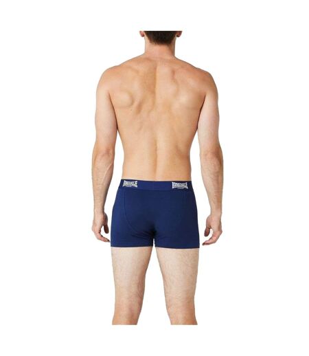 Pack Of 2  Mens Boxer Shorts  Navy Lonsdale