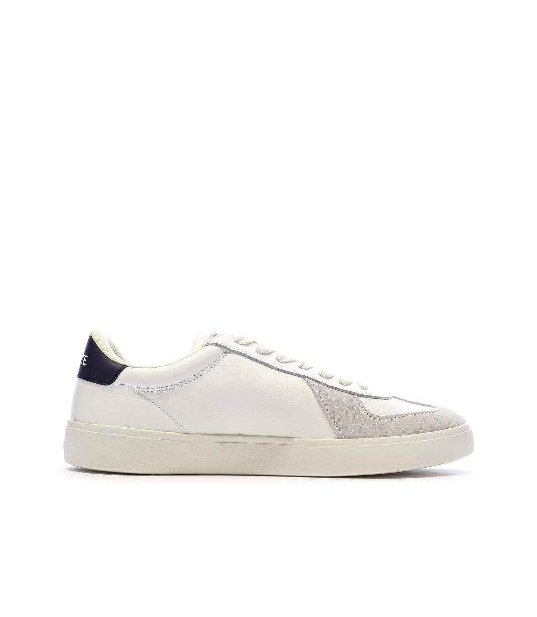 Baskets blanches/marine homme lacoste baseshot pro 225-2