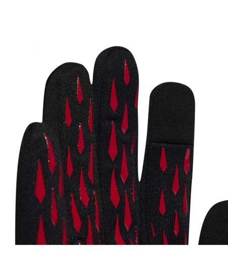 Gants D´hiver Homme Noir Rouge Adidas