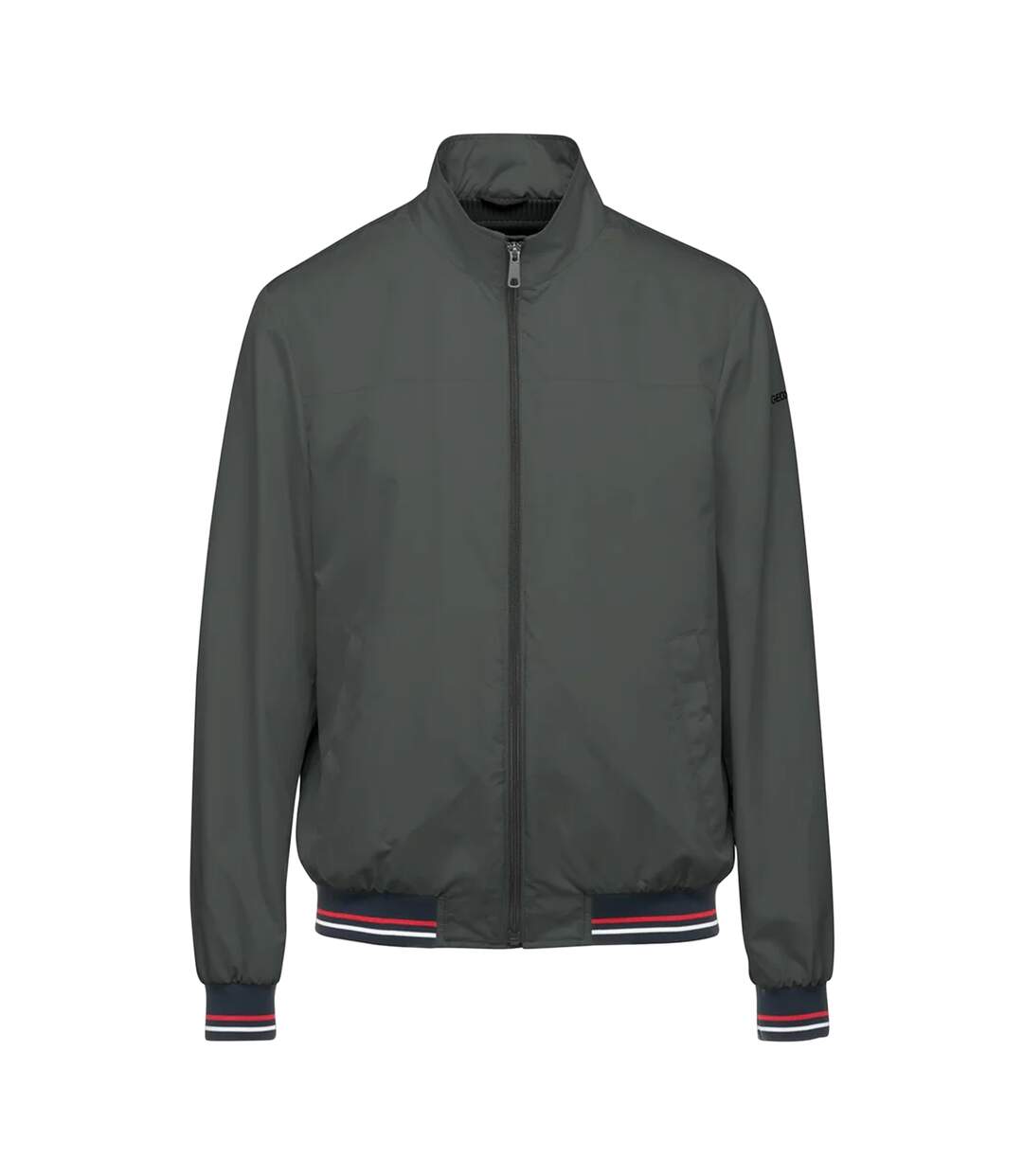 Blouson Aviateur Jharrod Homme Kaki Bleu Foncé Geox-1