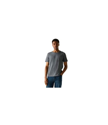 Mens Finlo Logo T-shirt Dark Storm Regatta