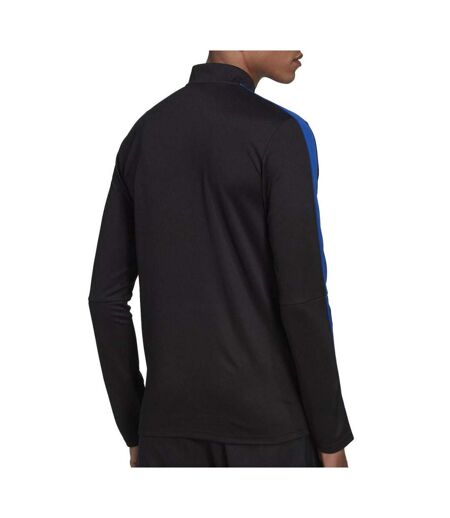 Haut d'entrainement Noir/Bleu Homme Adidas Tiro - 3XL