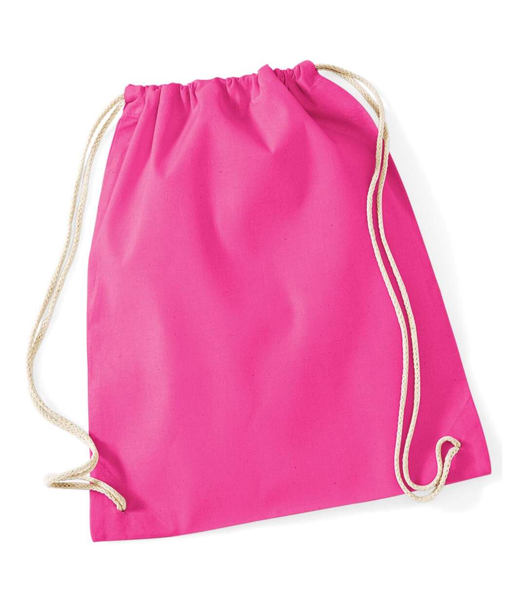 Sac De Gym 12 Litres Taille Unique Fuchsia Westford Mill-3