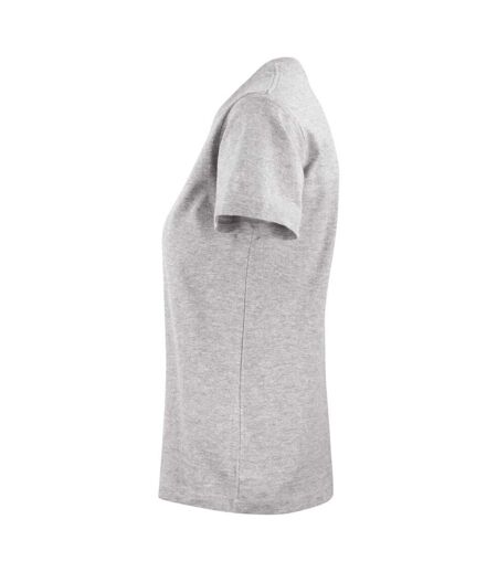 T-shirt Heavier Pro Femme Gris Chiné Printer