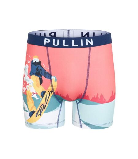 PULL IN Boxer Long Homme Microfibre INEXILE Rose