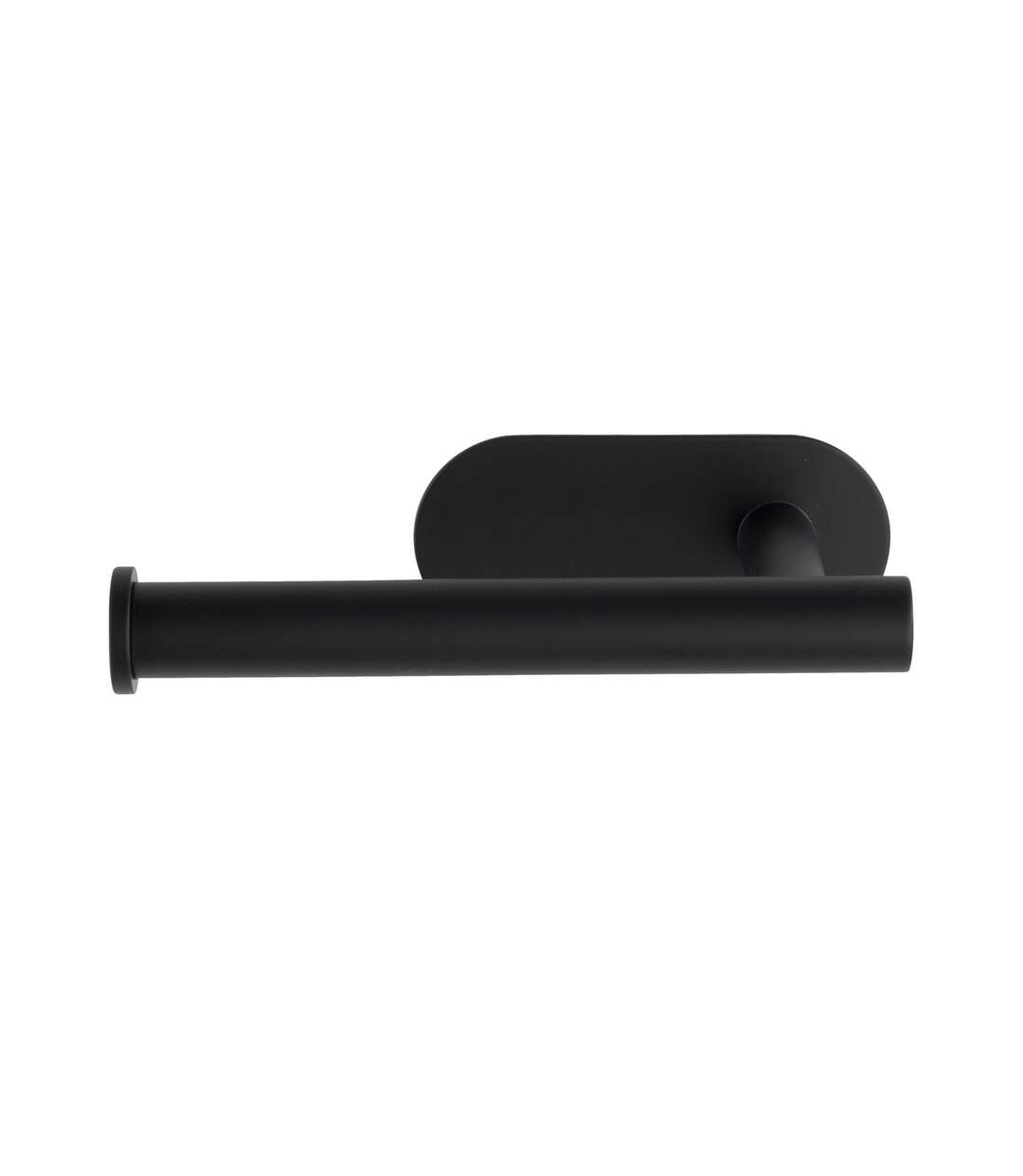Dérouleur papier WC Orea en acier inox - Noir-3