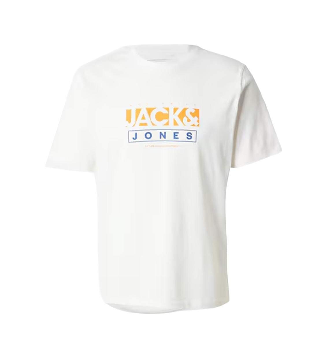 T-Shirt blanc homme jack & jones jorsevens-1