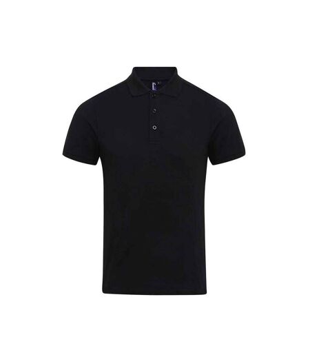 T-shirt polo hommes noir Premier Premier