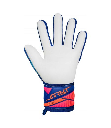 Gants De Gardien De But Foot Attrakt Resist Adulte Bleu Reusch