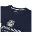 T-shirt Motif/style Gros Logo Bordeaux Homme Bleu Marine Foncé Aquascutum-4