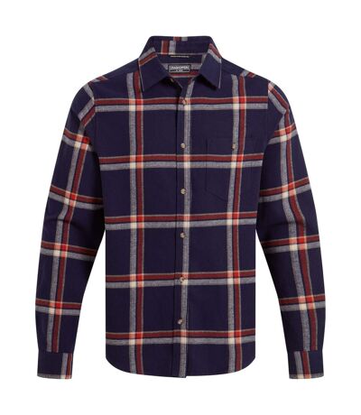 Mens gage long-sleeve shirt bleu marine Craghoppers Craghoppers