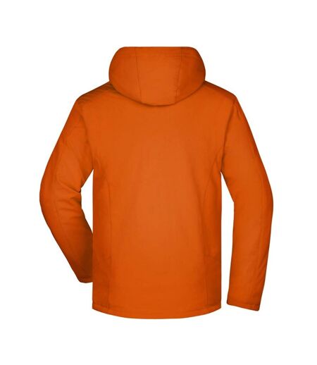 Veste Softshell Femme Orange Foncé James And Nicholson