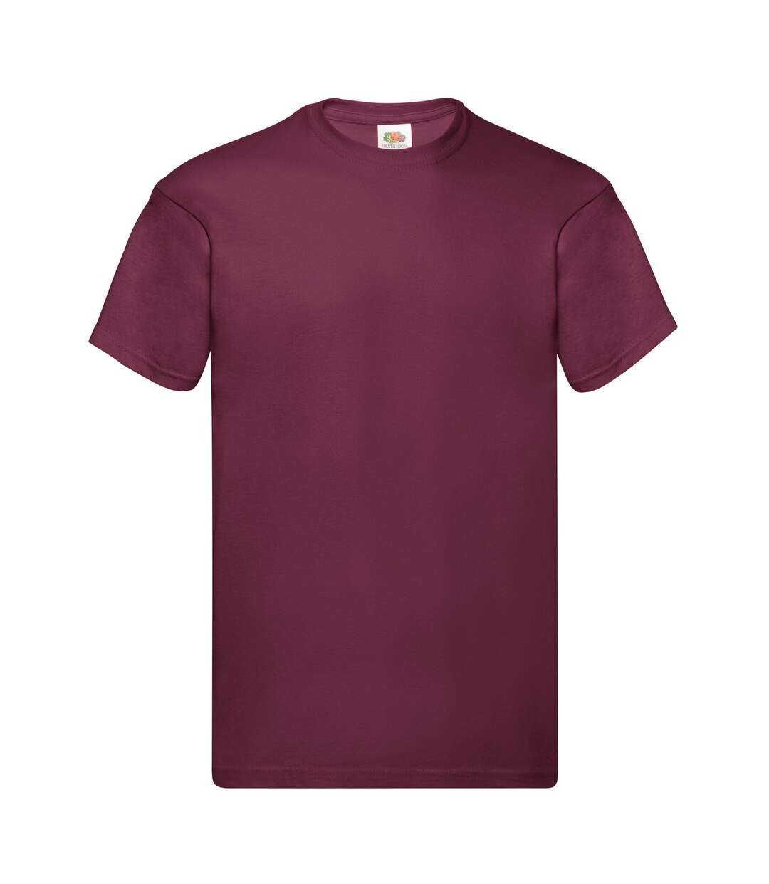 T-shirt original homme bordeaux Fruit of the Loom