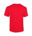 Gildan Mens Heavy Cotton Short Sleeve T-Shirt (Red)