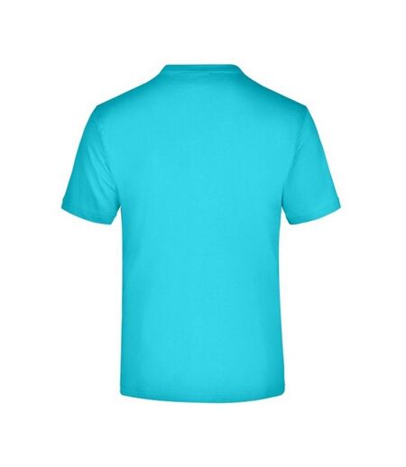 T-shirt Medium Adulte Bleu Pacifique James And Nicholson