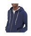 Veste À Capuche Okavango Adulte Bleu Marine Charbon Ecologie-3