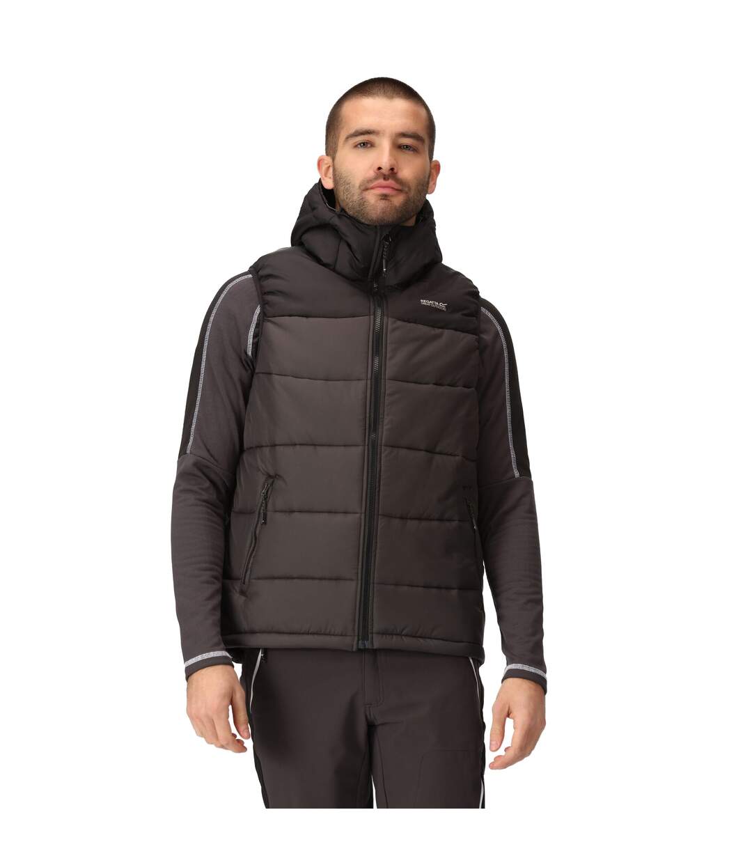 Veste sans manches nevado homme noir / cendre Regatta-4