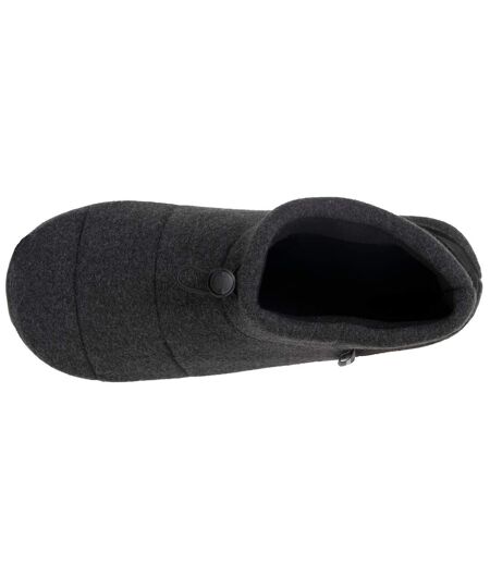 Isotoner Chaussons extra-light Bottillons homme polaire - semelle gomme ultra souple