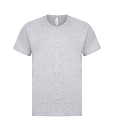 T-shirt Manches Courtes Homme Gris Casual