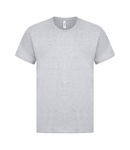 T-shirt Manches Courtes Homme Gris Casual