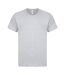 T-shirt Manches Courtes Homme Gris Casual-1