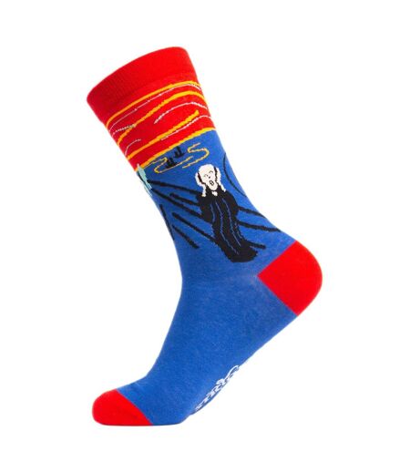 Chaussettes Fantaisie Art | Soctopus | Chaussettes Imprimé Art Rigolotes Coton