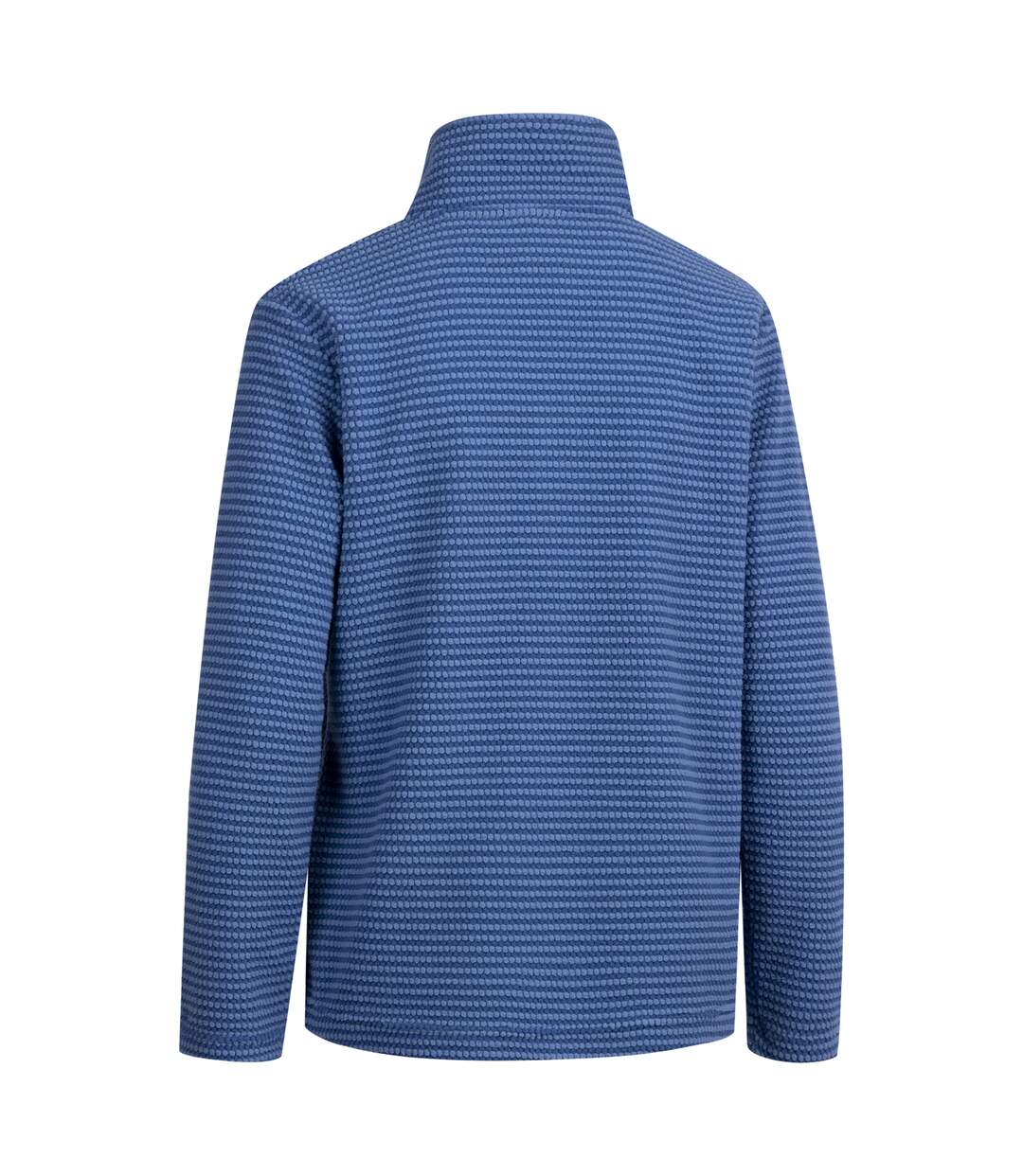 Haut Polaire À Col Montant Motif/style Texturé Ribes Femme Bleu Mer Trespass-2