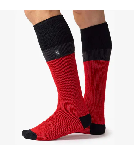 Chaussettes de Ski Homme Hautes Thermiques Chaudes