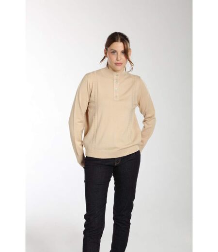 Pull Lady  | Gerard Pasquier Avec Col Pattes De Boutonnière | Gerard Pasquier