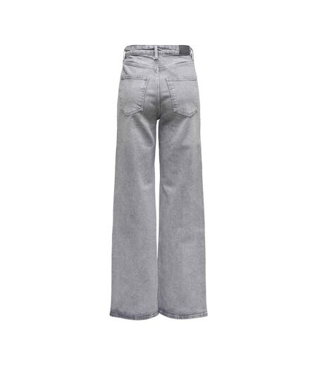 Jean gris femme only juicy strass