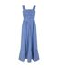 Robe Longue Motif/style À Rayures Femme Bleu Jack Wills-2