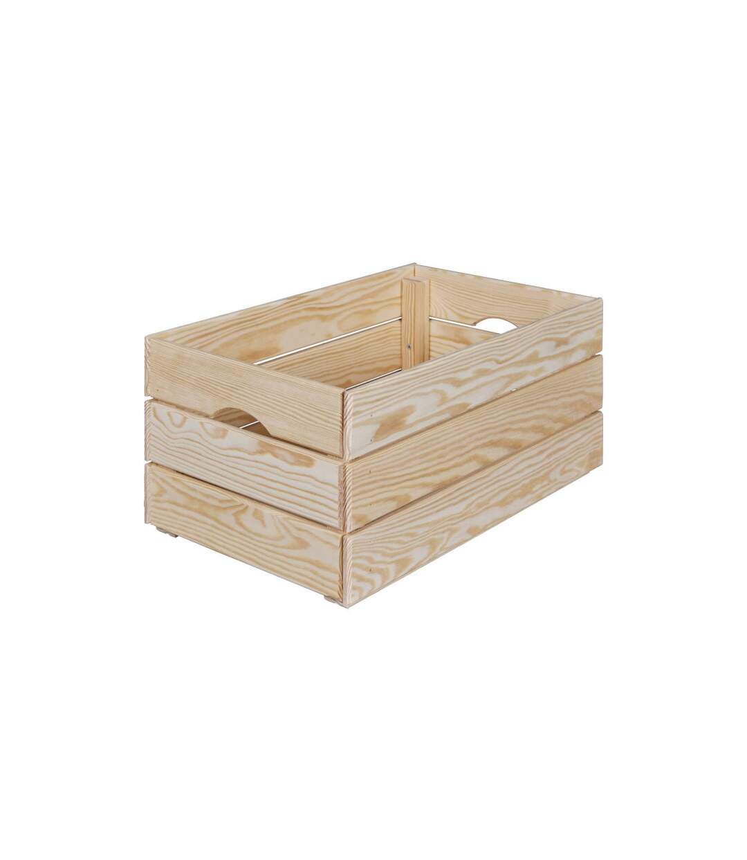 Cagette en Bois Silver 65cm Naturel-1