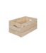 Cagette en Bois Silver 65cm Naturel