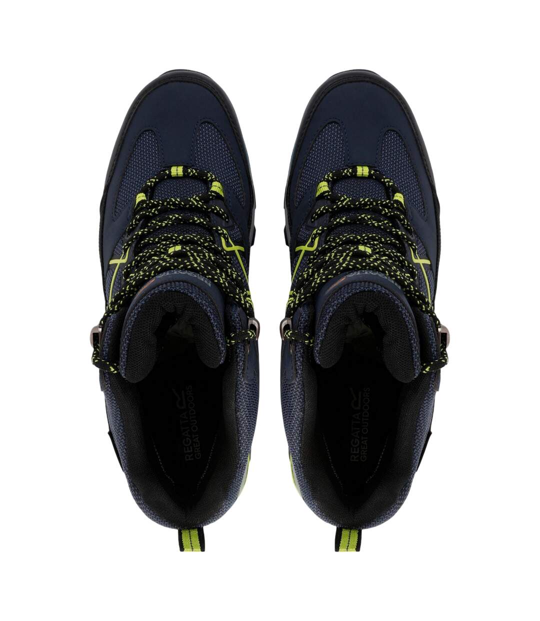 Mens Samaris Iii Walking Boots Navy Lime Punch Regatta-4