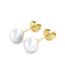 Boucles d'oreilles Full Moon Pearl, Perle d’imitation-4