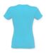 Womens/ladies feel good t-shirt surf blue SF