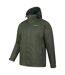 Mens Torrent Waterproof Jacket Dark Khaki Mountain Warehouse-3