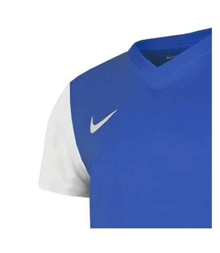 T-shirt Tiempo Premier Homme Bleu Blanc Nike
