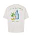 Mens Graphic Print Regular T-shirt White Belier-2